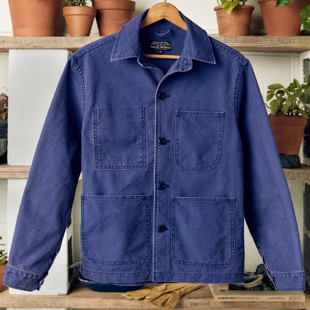 Imogene + Willie - Jack Jacket French Blue Sz. M